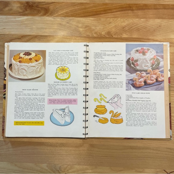 Betty Crocker cookbooks two, Cake and Frosting mix Cookbook and Dinner Parties - Picture 10 of 10